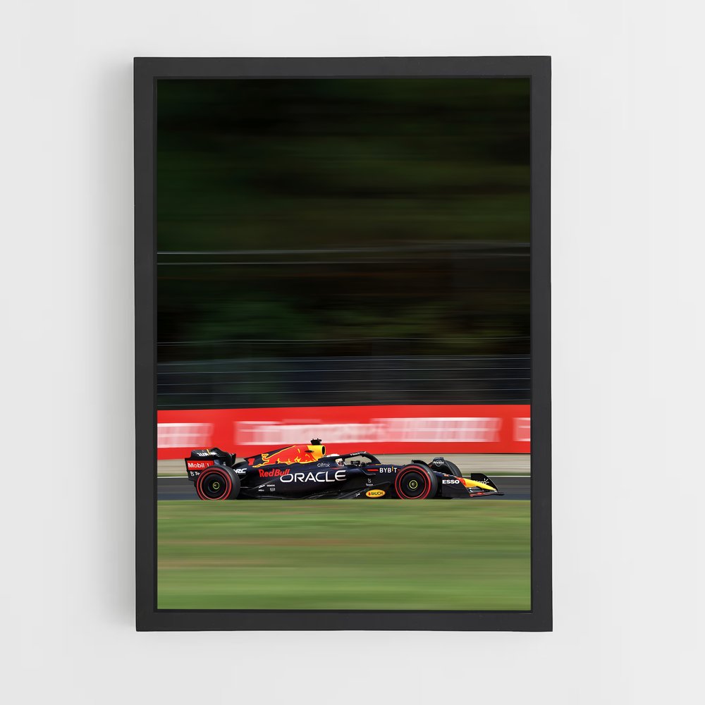 Poster Red bull précision – affiche Voitures de Formule 1 (vue 2)